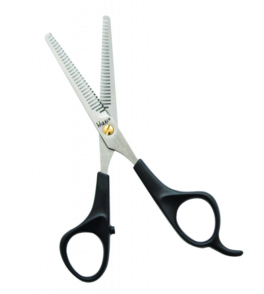 PET MAGASIN Professional Thinning Scissors with Toothed Blade