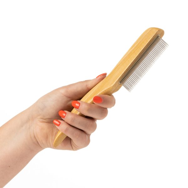 Bamboo Anti-Tangle Comb - Fine