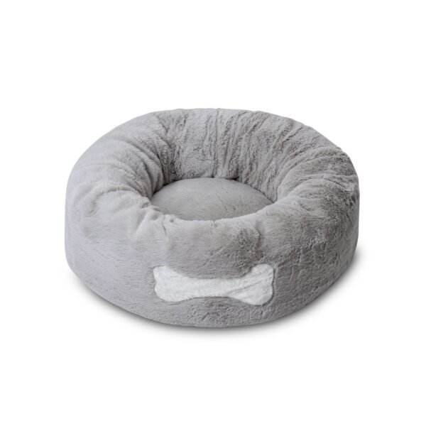 Calming Donut Bed M Grey