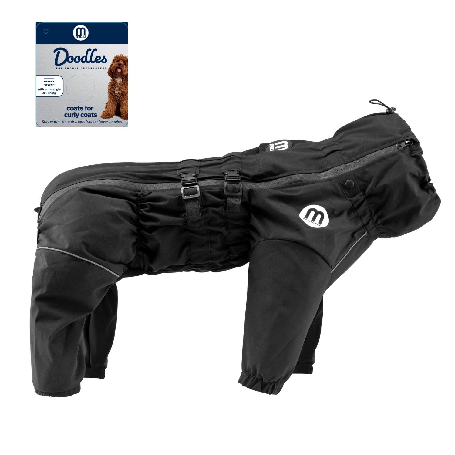 【未使用】MODERNBEAST CLASSIC Dog COAT ★ Sサイズ Doodles Coat Black - Extra Large - Mikki Pet